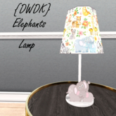 {DWDK} Elephants Lamp