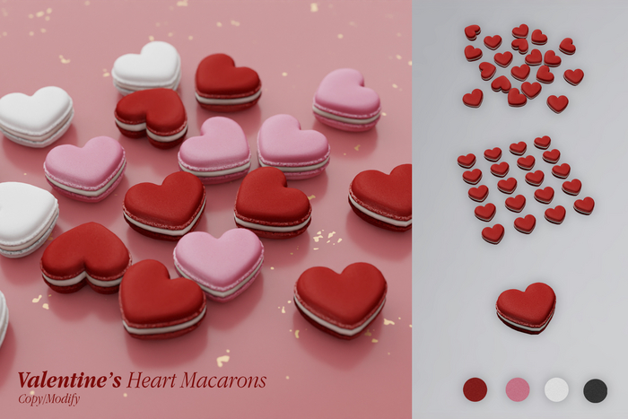 KLN SZN - Valentine's Heart Macarons