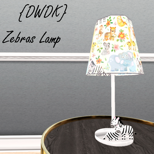 {DWDK} Zebras Lamp