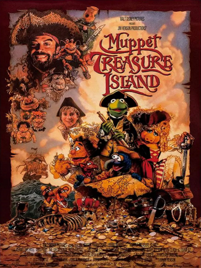 Movie Poster-Muppet Treasure Island