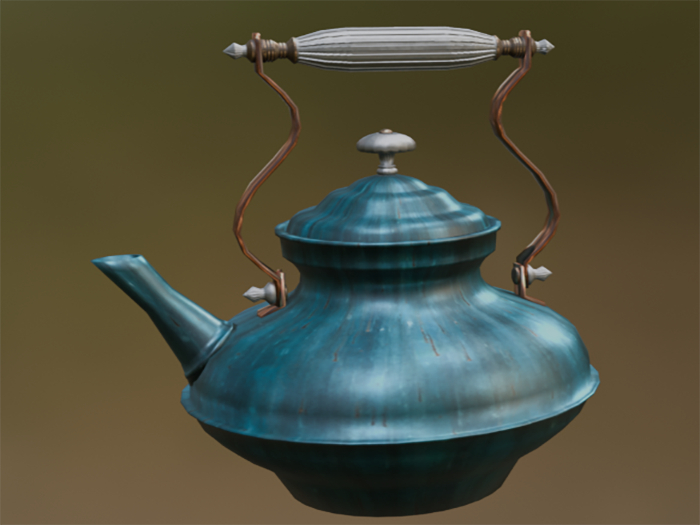 Vintage Kettle Ceramic