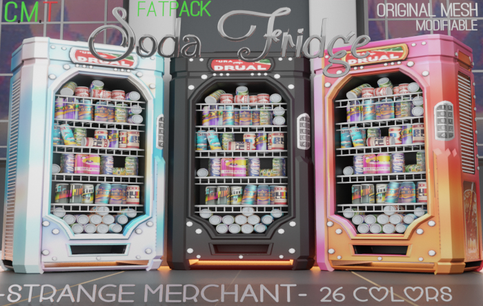 Strange Merchant - Soda Fridge