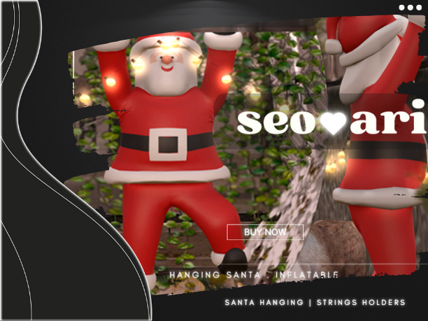 seoari . Santa Hanging . Inflatable - [ADD]