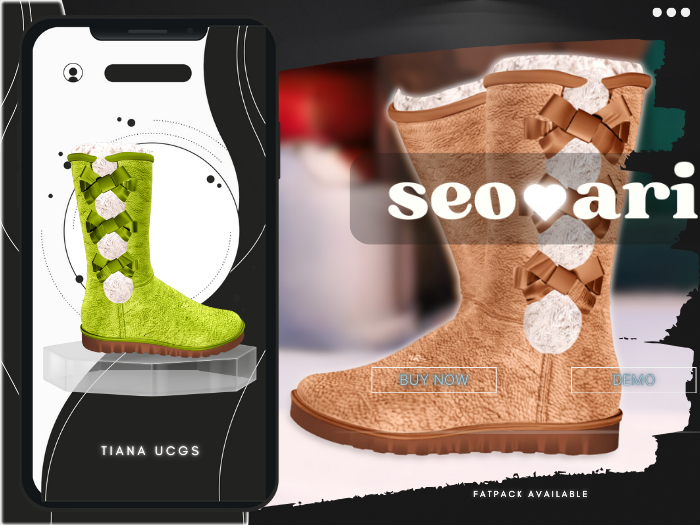 seoari . Tiana UCGs Lime - [GIFT]