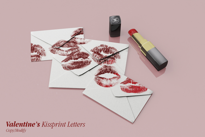 KLN SZN - Valentine's Kissprint Letters