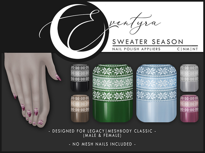 Eventyra - Legacy Nail HUD - Sweater Season