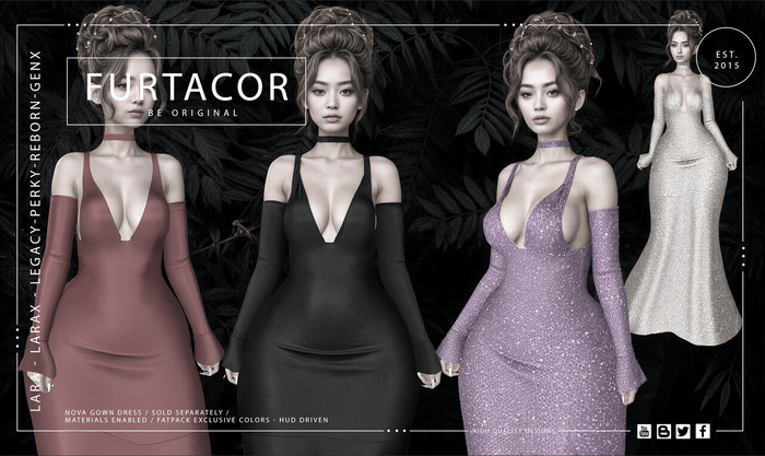 :::FurtaCor:::NOVA_GOWN_DRESS::: DEMO