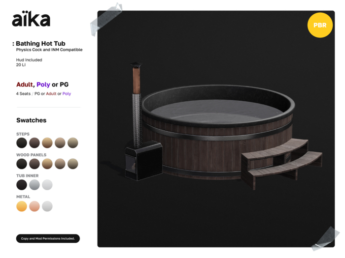 aika - Bathing Hot Tub - PG (add)