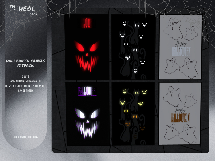 .HEOL Halloween Canvas FATPACK