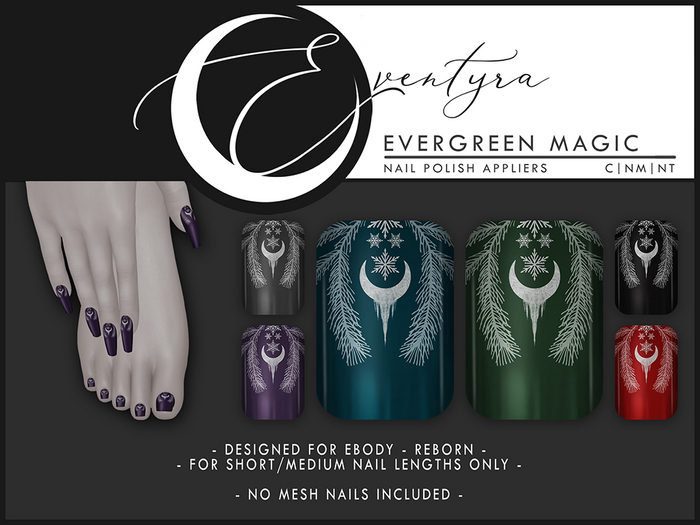Eventyra - Reborn Nail HUD - Evergreen Magic