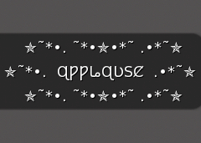 :: MG :: Applause 2 - Gesture (with Sound)