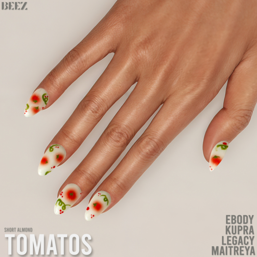 [BEEZ] TOMATOS - SHORT ALMOND