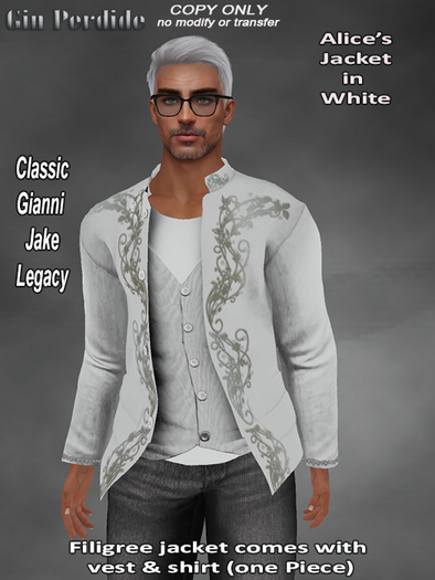 Alice's Jacket in White