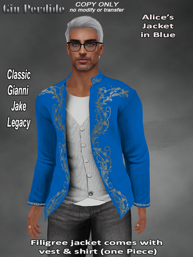 Alice's Jacket in Blue