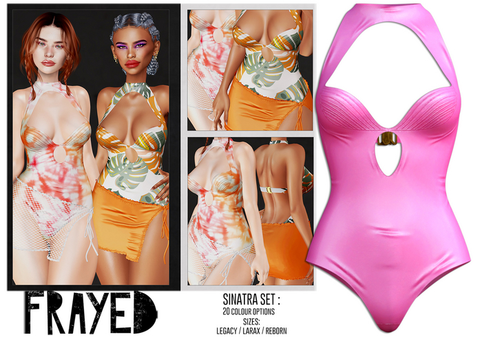 Frayed - Sinatra Body - Fuchsia