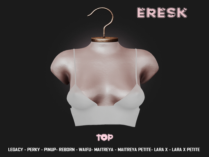 Eresk : Merin Top white  (ADD)
