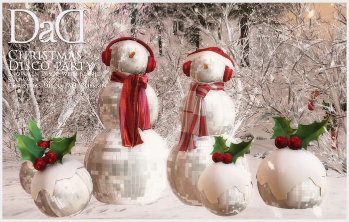 DaD - Christmas Disco party Set - v.1.0 