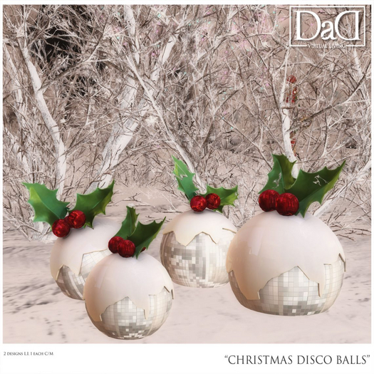 DaD - Christmas Disco Balls - v.1.0 