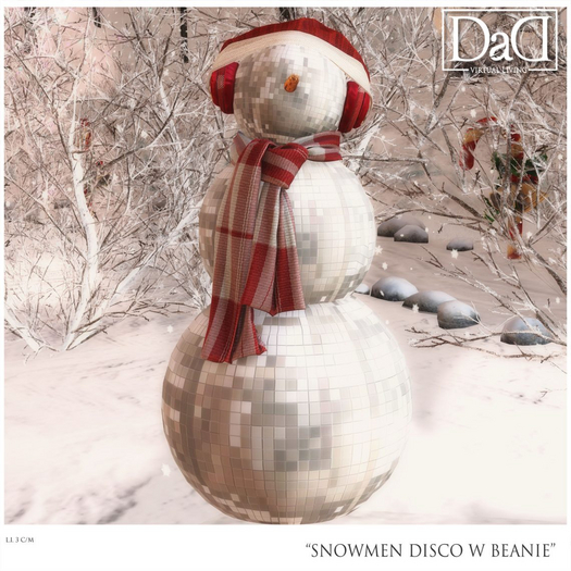 DaD - Snowmen Disco w beanie - v.1.0 
