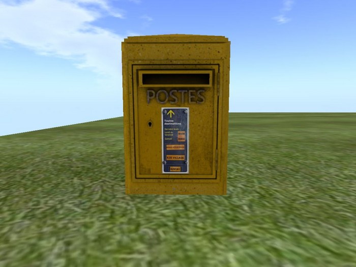 7 - Postes Lettre  Boîte