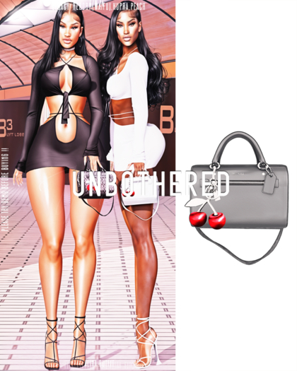 Unbothered-Alina Mini Bag.  (DarkGrey)
