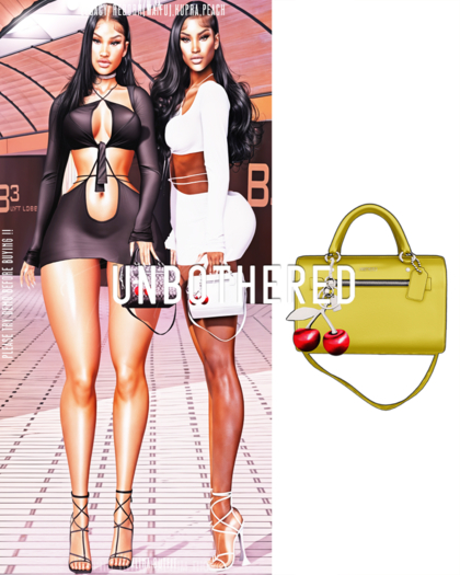 Unbothered-Alina Mini Bag.  (Yellow)