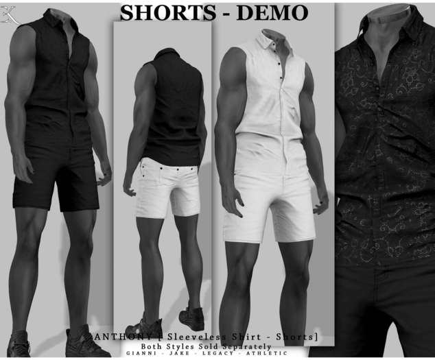 E.K - Anthony Shorts - DEMO {ADD - ME }