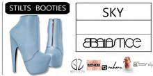 Baiastice_Stilts Booties-Sky