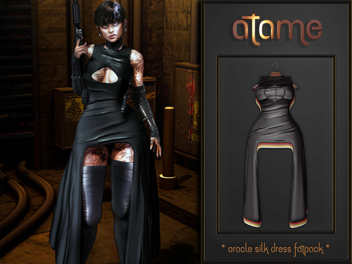 AtaMe - Oracle Silk Dress M. Petite