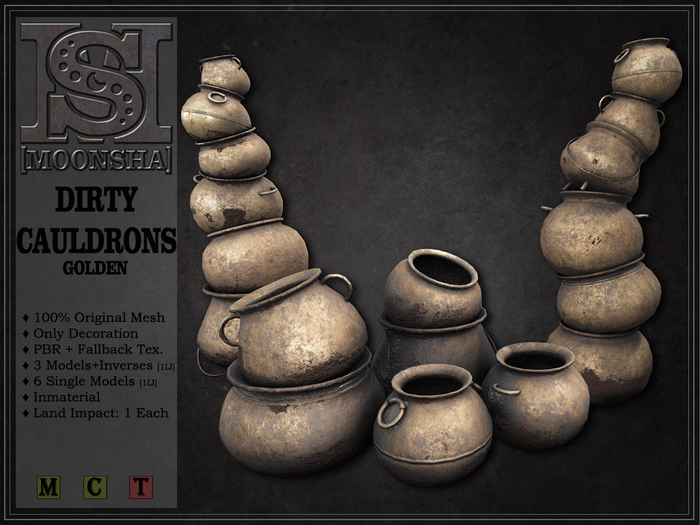 [MoonSha] Dirty Cauldrons - Golden