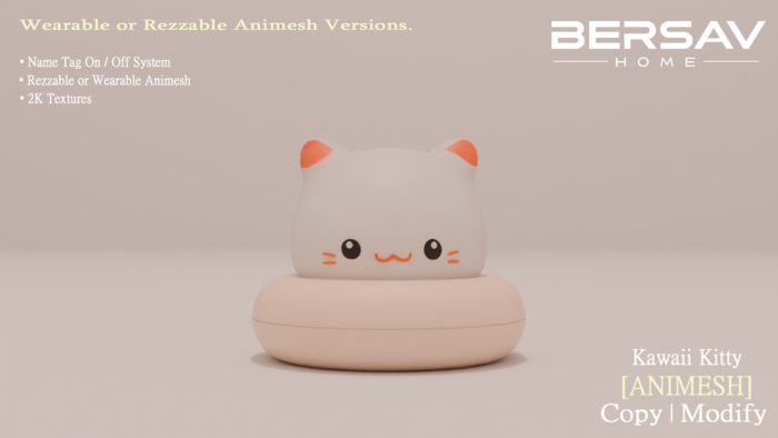 BERSAV - Kawaii Kitty [ANIMESH] (Add)