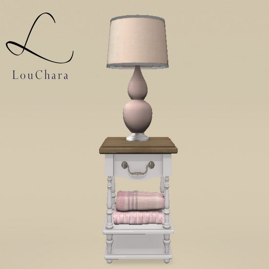 LouChara Patricia Nightstand 