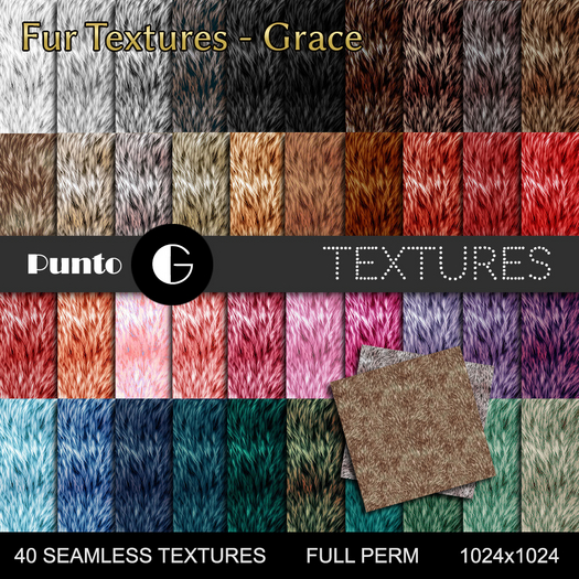 Full Perm textures - Fur Grace