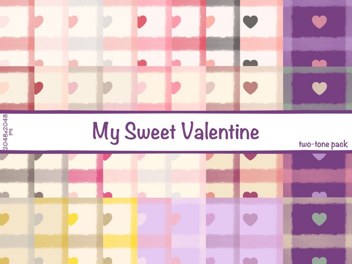 ~ My Sweet Valentine ~ two-tone pack