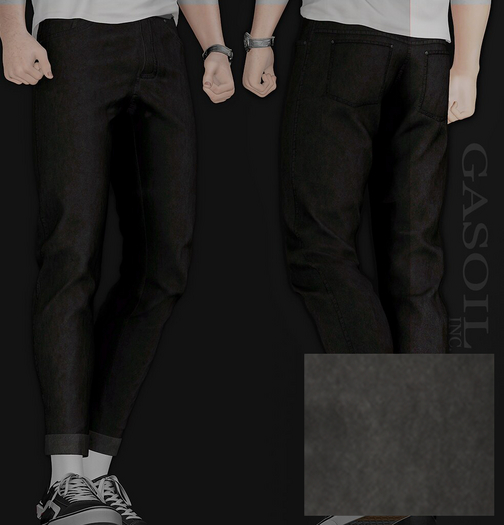 [GL - inc.] - [EUPHORIA] - NIMAN JEANS Dark