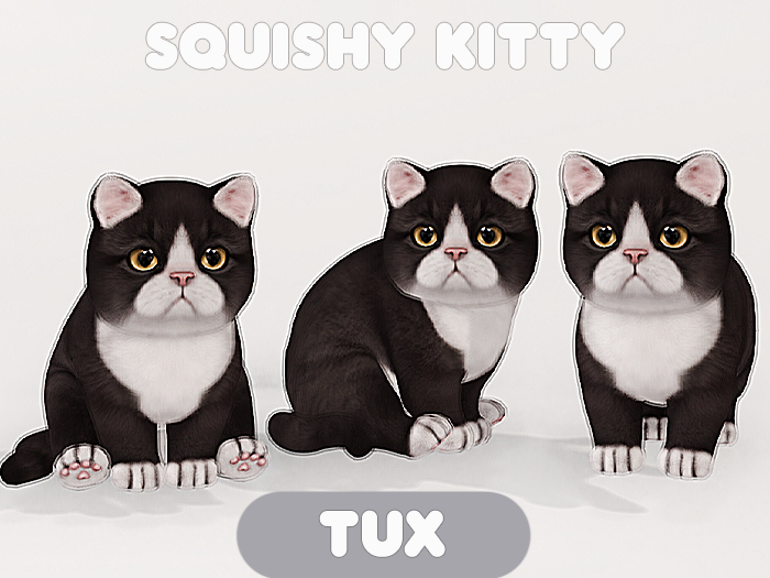 Foxwood - Squishy Kitty - Tux