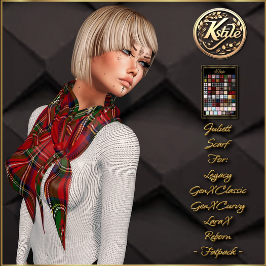 [K-Style] JULIETT SCARF - FATPACK #5