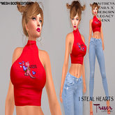 Tresor Couture~I Steal Hearts Outfit Red Valentine Promo