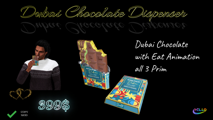 Dubai Chocolate Bar Dispenser