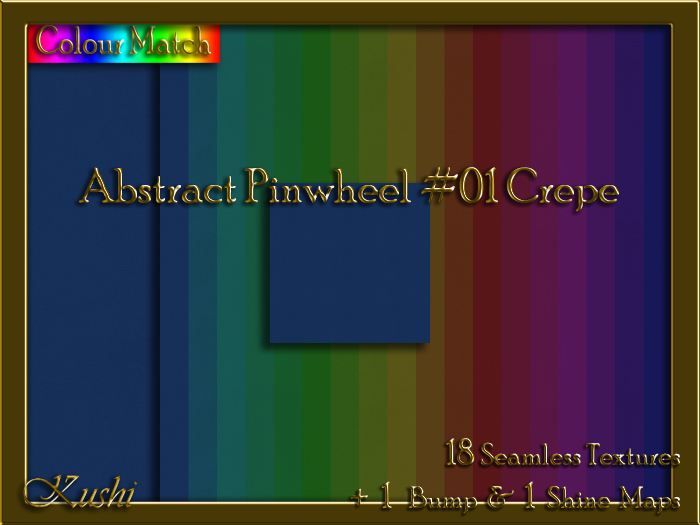 Abstract Pinwheel #01 CREPE Texture Pack