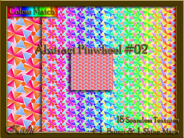 Abstract Pinwheel #02 Texture Pack