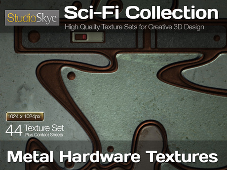 Second Life Marketplace - Studio Skye Sci-Fi Textures - 44 Metal ...