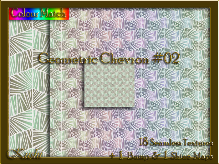 Geometric Chevron #02 Texture Pack
