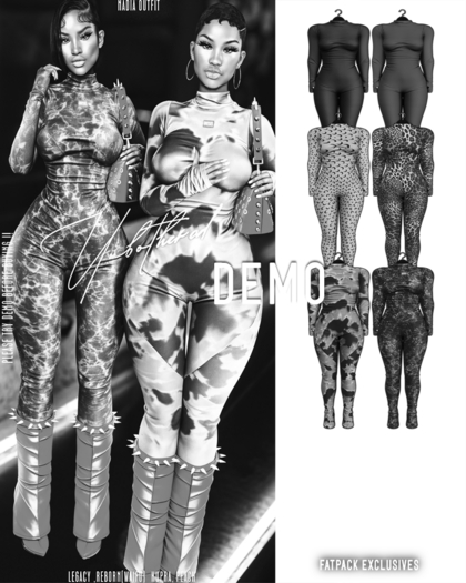 Unbothered-Nadia Catsuit (Demo)