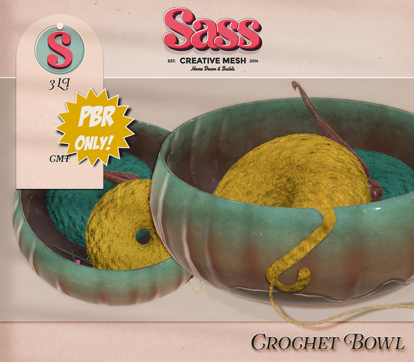 Sass (Crochet Bowl) 
