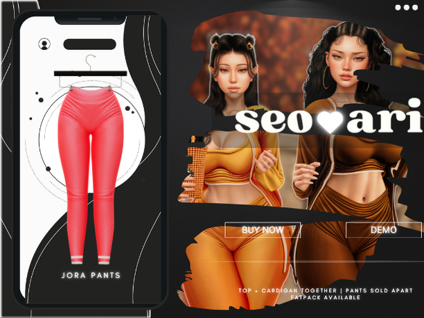 seoari . Jora Pants SoftPink - [ADD]