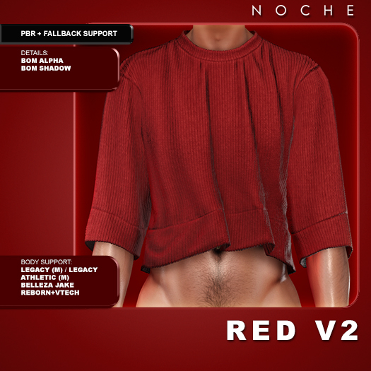 Noche. Morgan sweater Red
