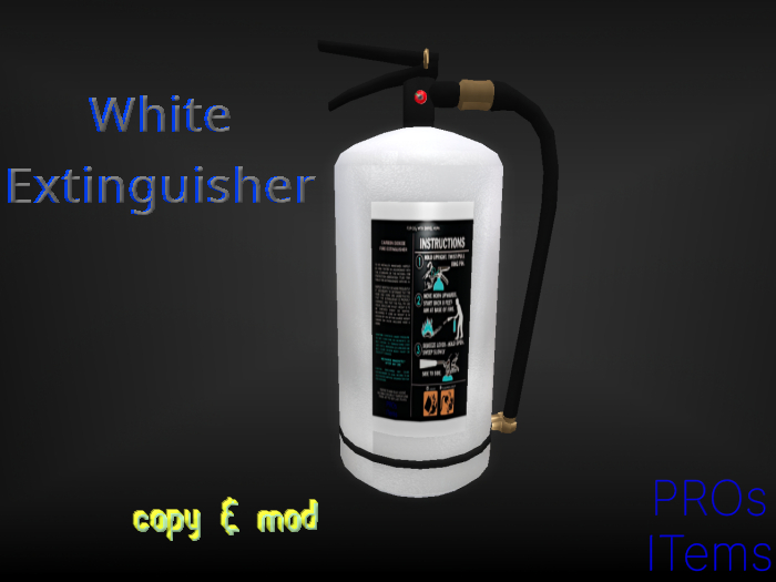 White Extinguisher