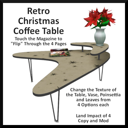 Ever Green - Retro Christmas Coffee Table