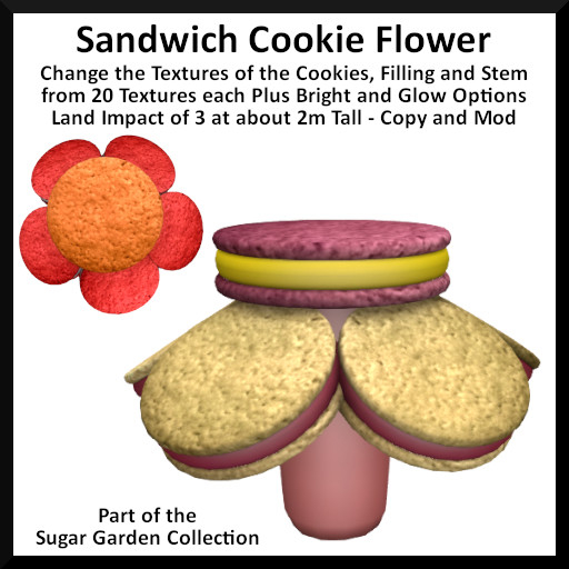 Ever Green - Sugar Garden - Sandwich Cookie Flower